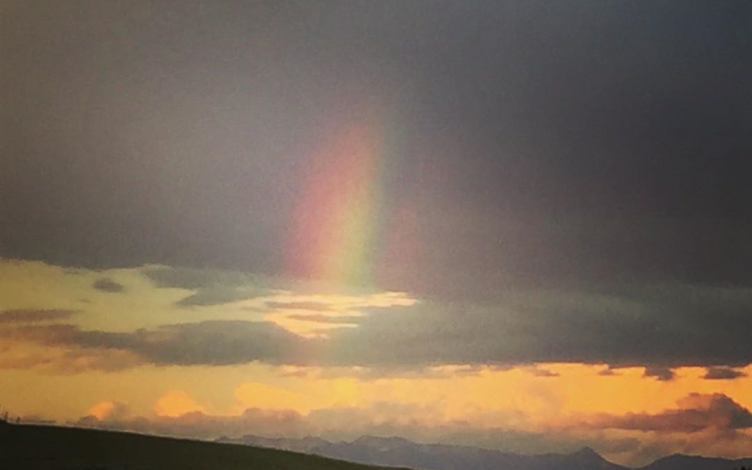 I hope you have found your end of the rainbow. #threeforks #countryjam2019 #head…