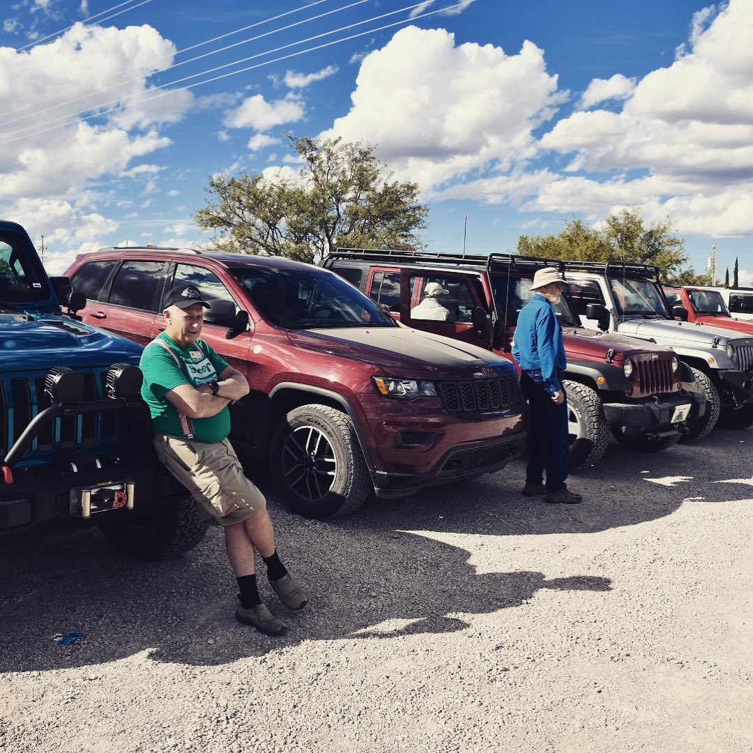 Earned our cactus stripes (Arizona Pinstripes) today on our first group Jeep tri…