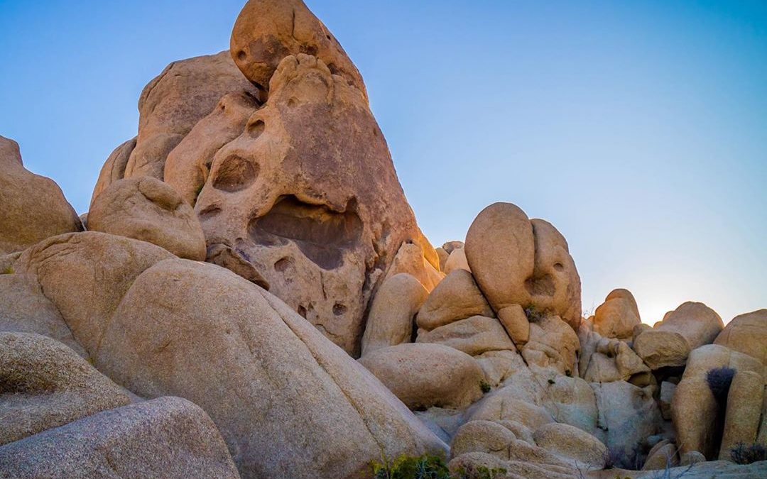 Sometimes, it feels like we have hiked into a Dr. Seuss world.  #rocks #ilovehik…