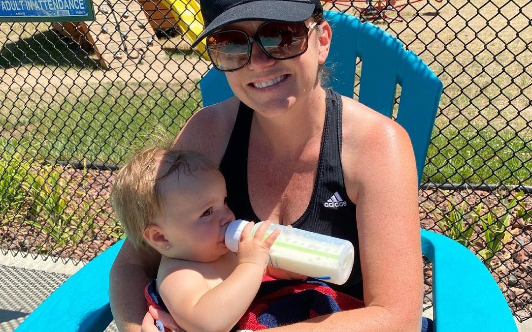 Auntie Cheri loved being assigned Baby Duty. Last summer we didn’t come back to …
