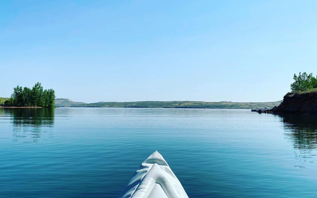 Perfect day for a paddle!  #paddle #kayaking #lake #lakelife #kayak #imagesbyche…