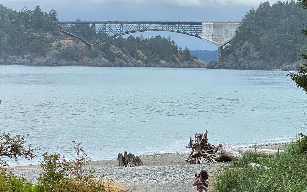 Had a great afternoon on Whidbey Island. Deception Pass was amazing. It was a ov…