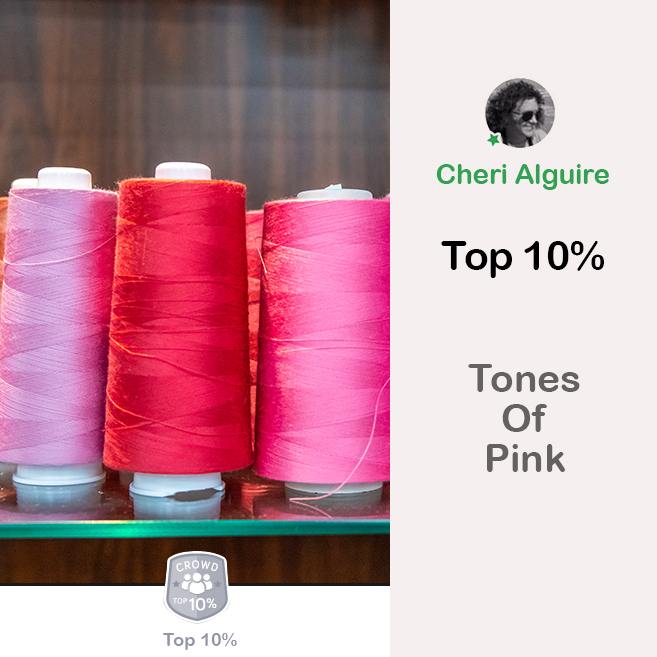 ViewBug.com: Ranked Top 10% in ‘Tones of Pink’ Contest