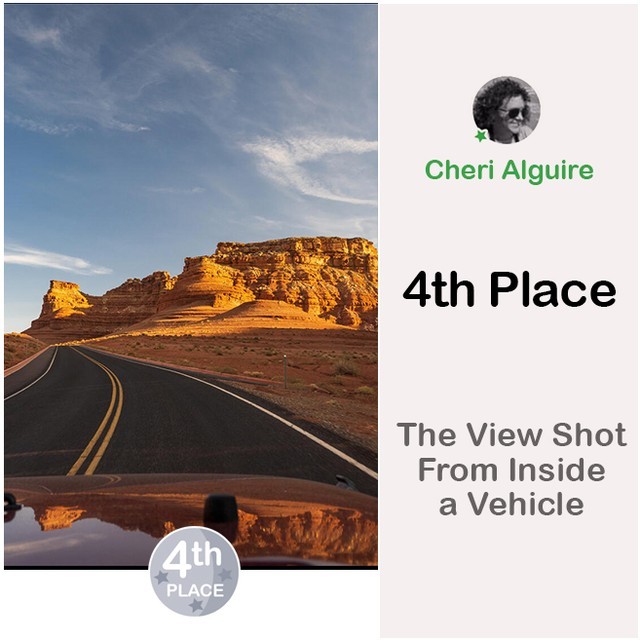 Way to go! Images by Cheri received a 4th Place Award for “The View Shot From …