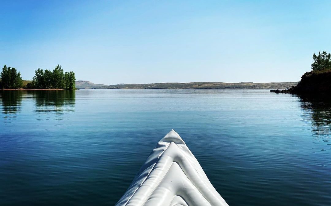 Hope you found a way to stay cool on this HOT 4th of July!  #lakelife #kayaking …