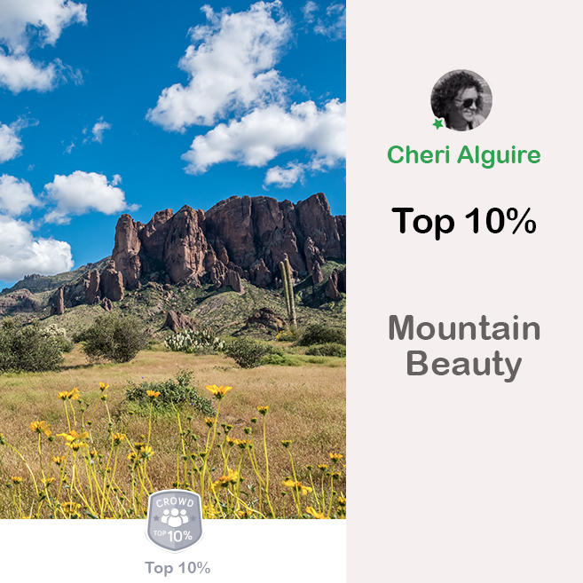 Viewbug.com: Top 10%er in ‘Mountain Beauty’ Contest