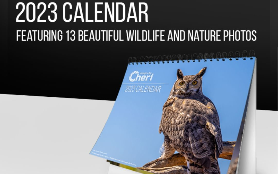 The Images by Cheri calendar has arrived!! 

From wildlife nature photographer a…