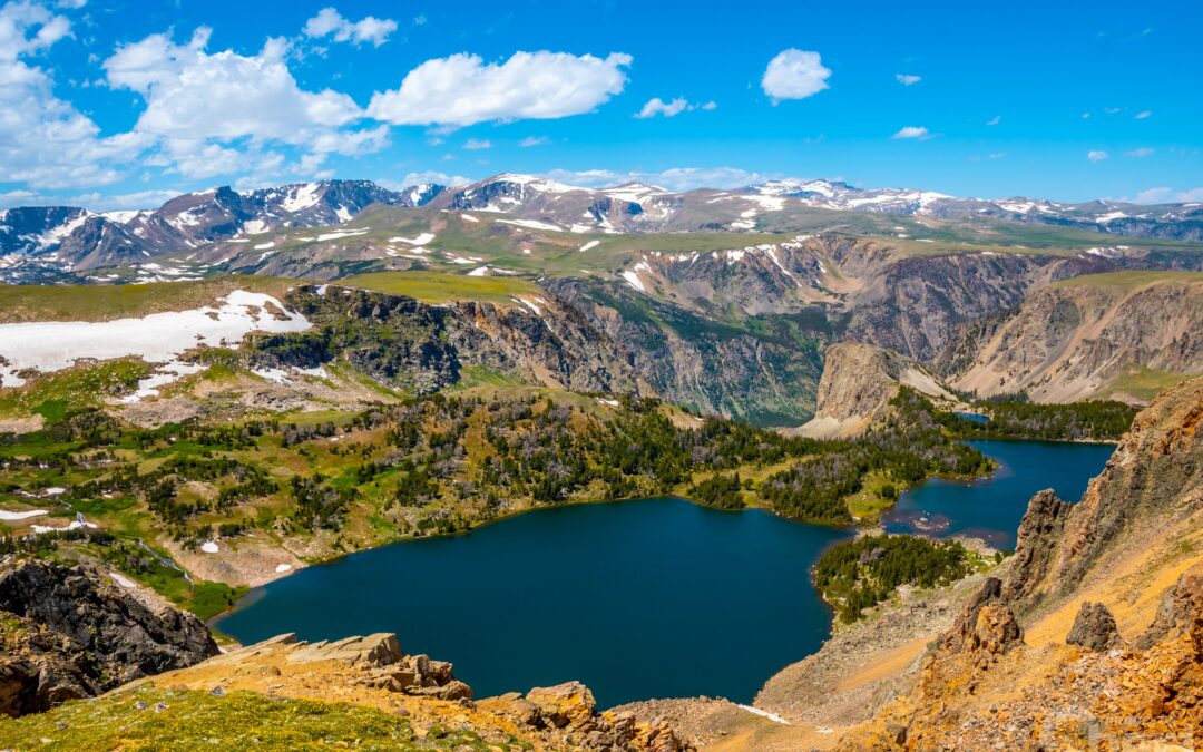 Reflections of Grandeur: Twin Lakes of the Beartooth Mountains