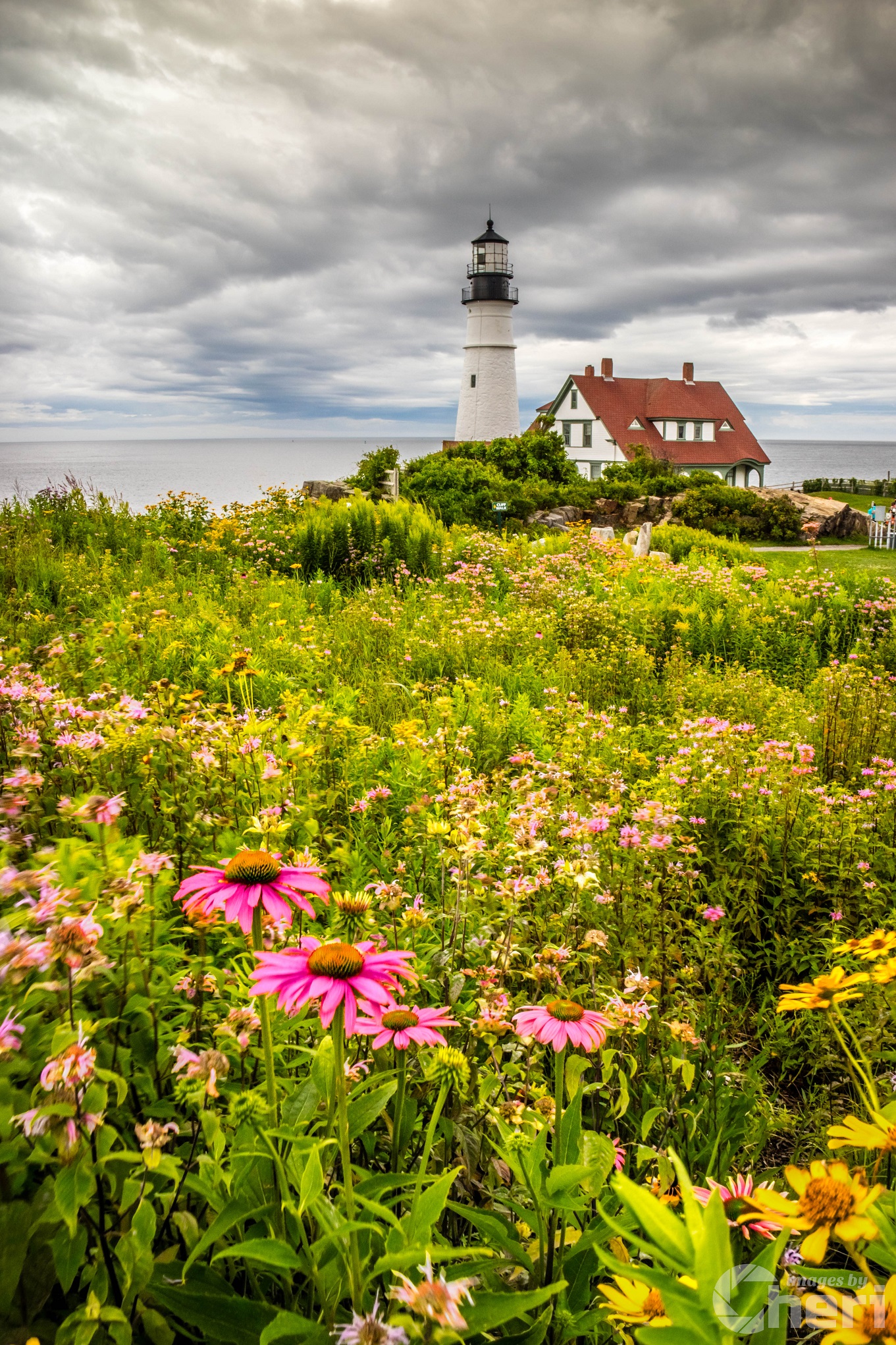 Lighthouse Garden: Portland Head Light