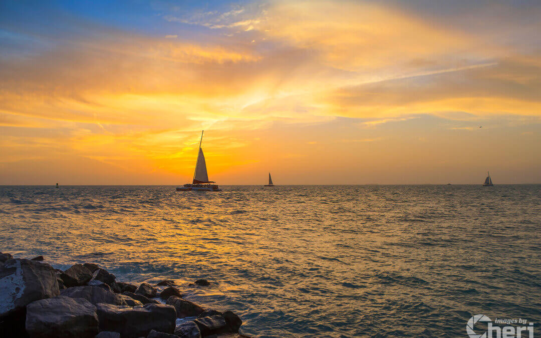 Coastal Escapade: Key West Sunset