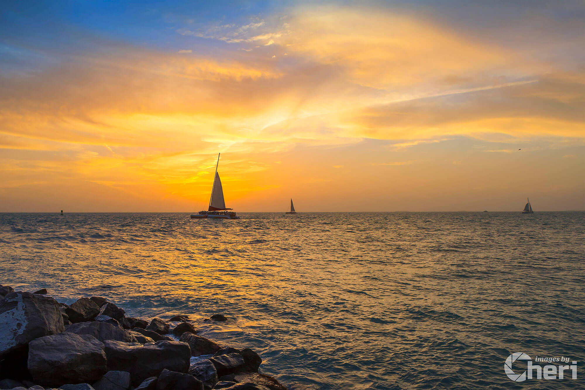 Coastal Escapade: Key West Sunset