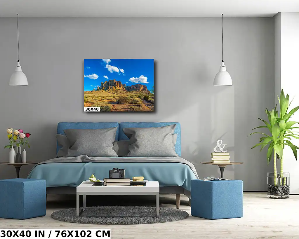 Lost Gold’s Realm: Superstition Mountains Diagram