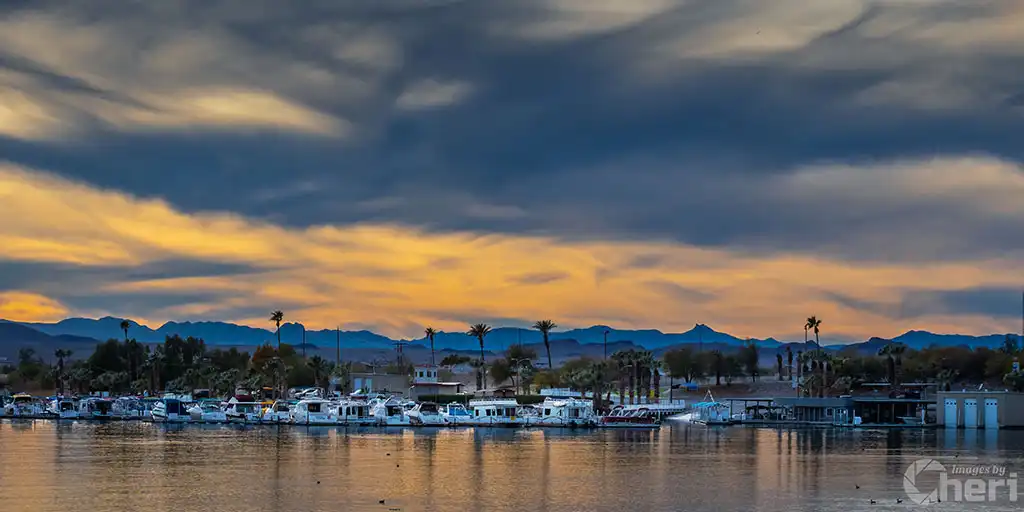 Vibrant Twilight: Lake Havasu