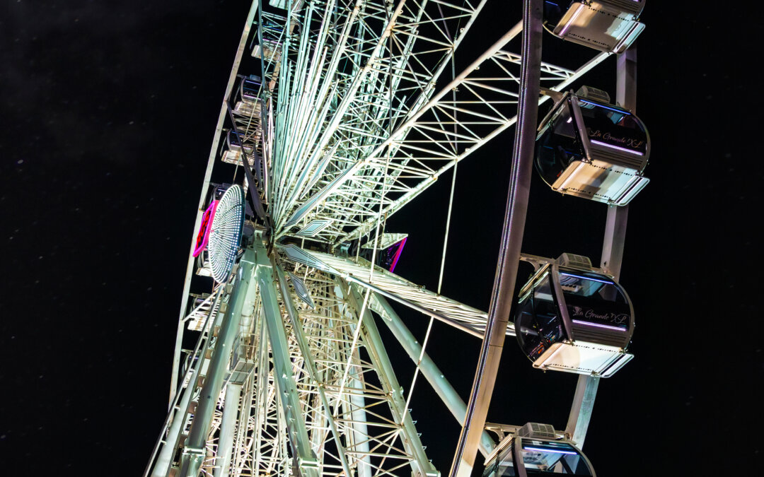 Elevated Excitement: Ferris Wheel Thrills in Arizona State Fair