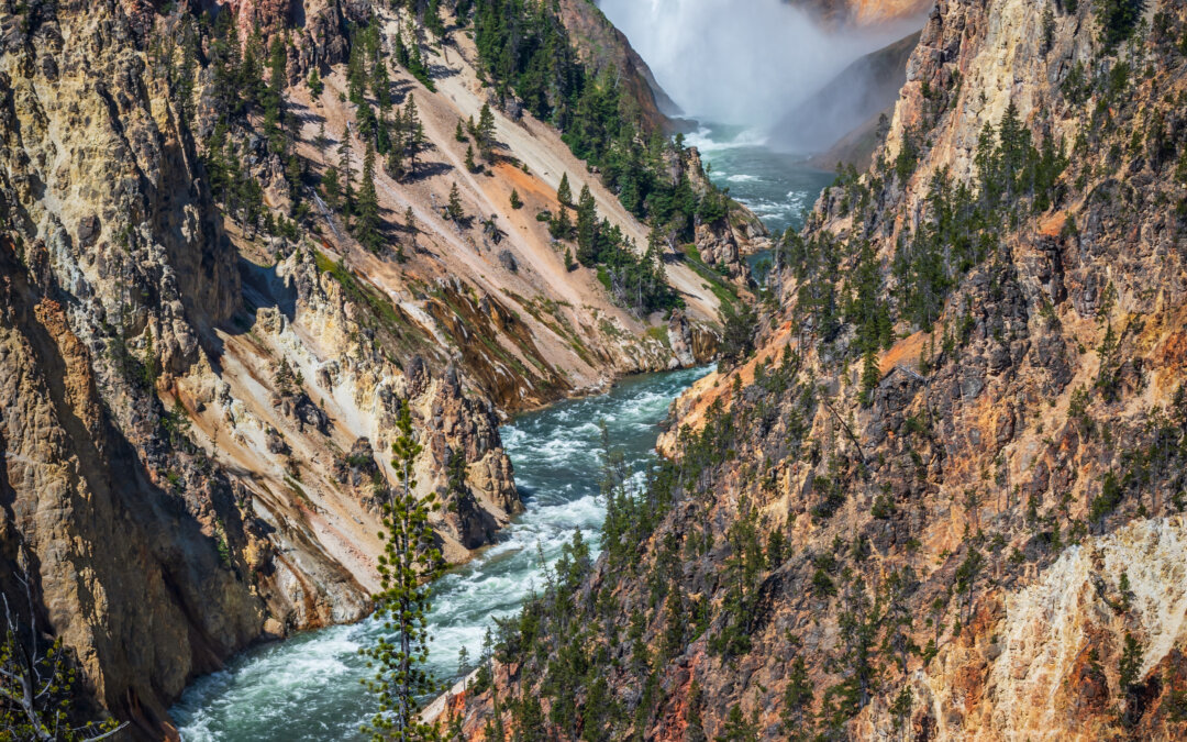 The Earth’s Crescendo: Yellowstone Lower Falls