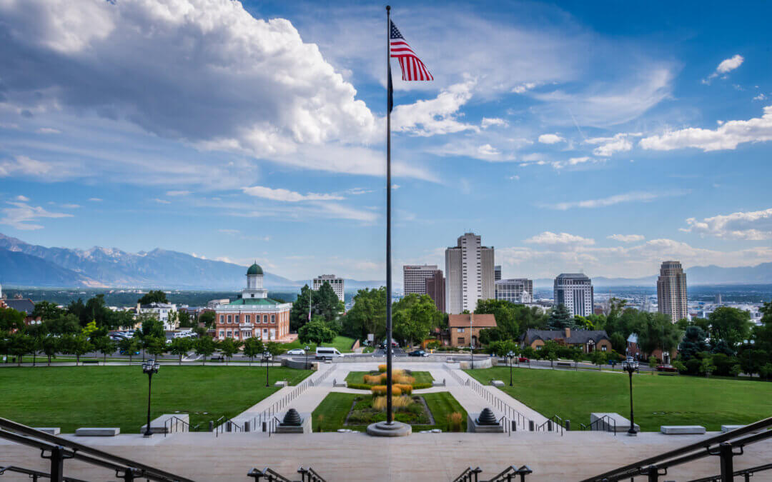 Iconic Impressions: Utah State Capitol Salt Lake City
