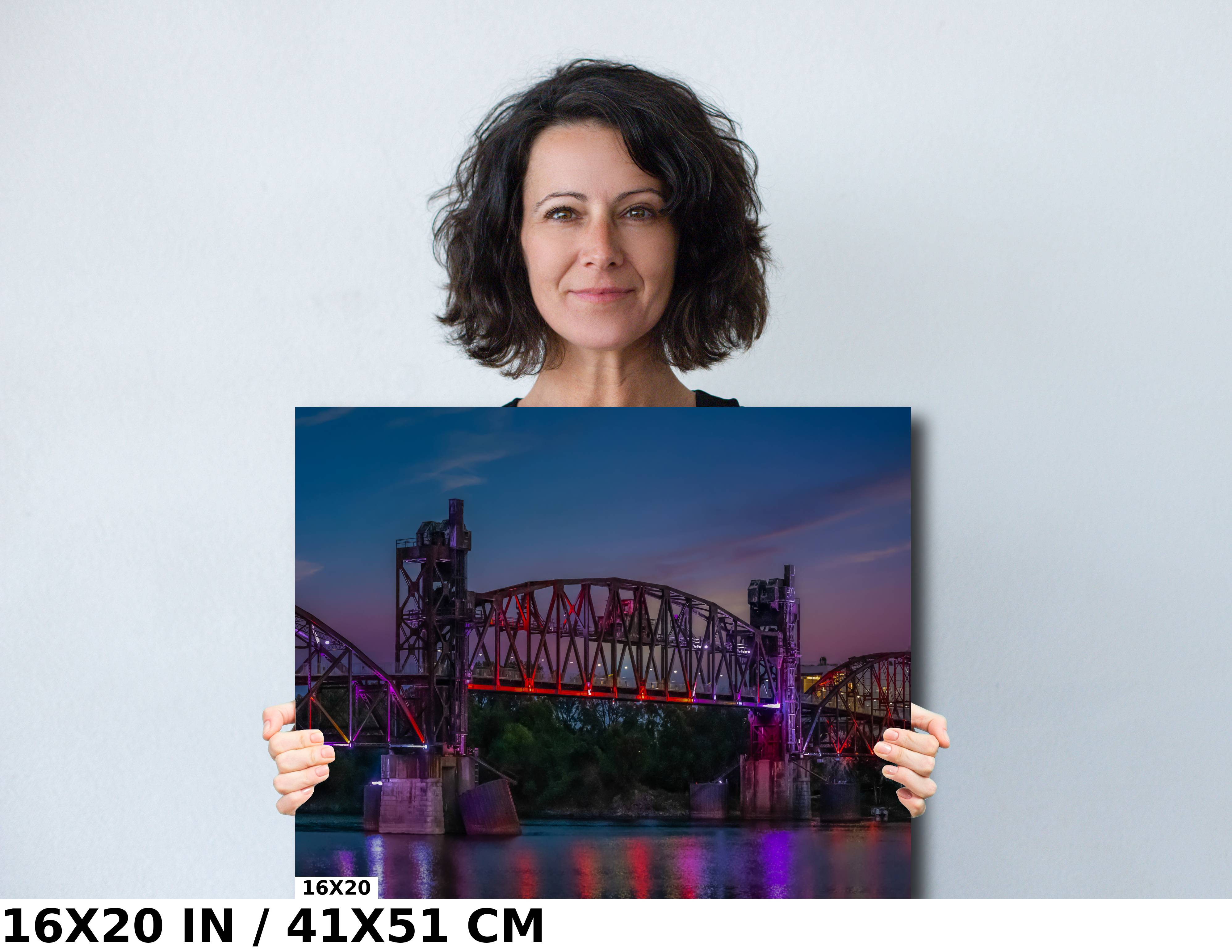 Little Rock Junction Bridge: Arkansas River Diagram