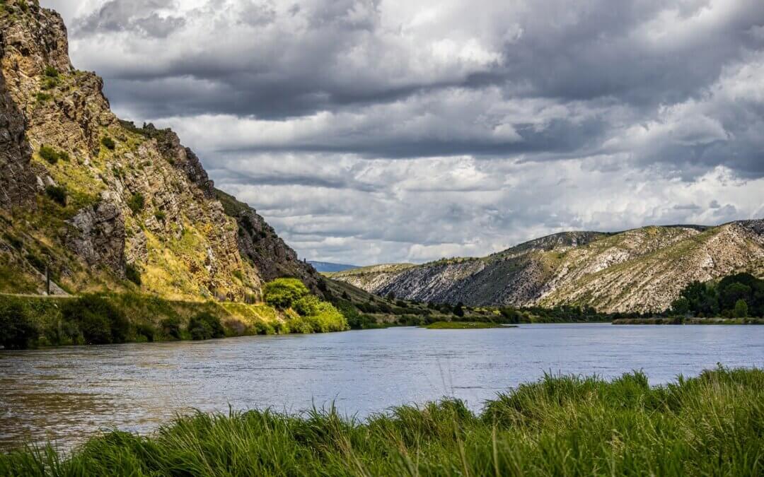 Junction of Waters: Missouri River in Three Forks Montana