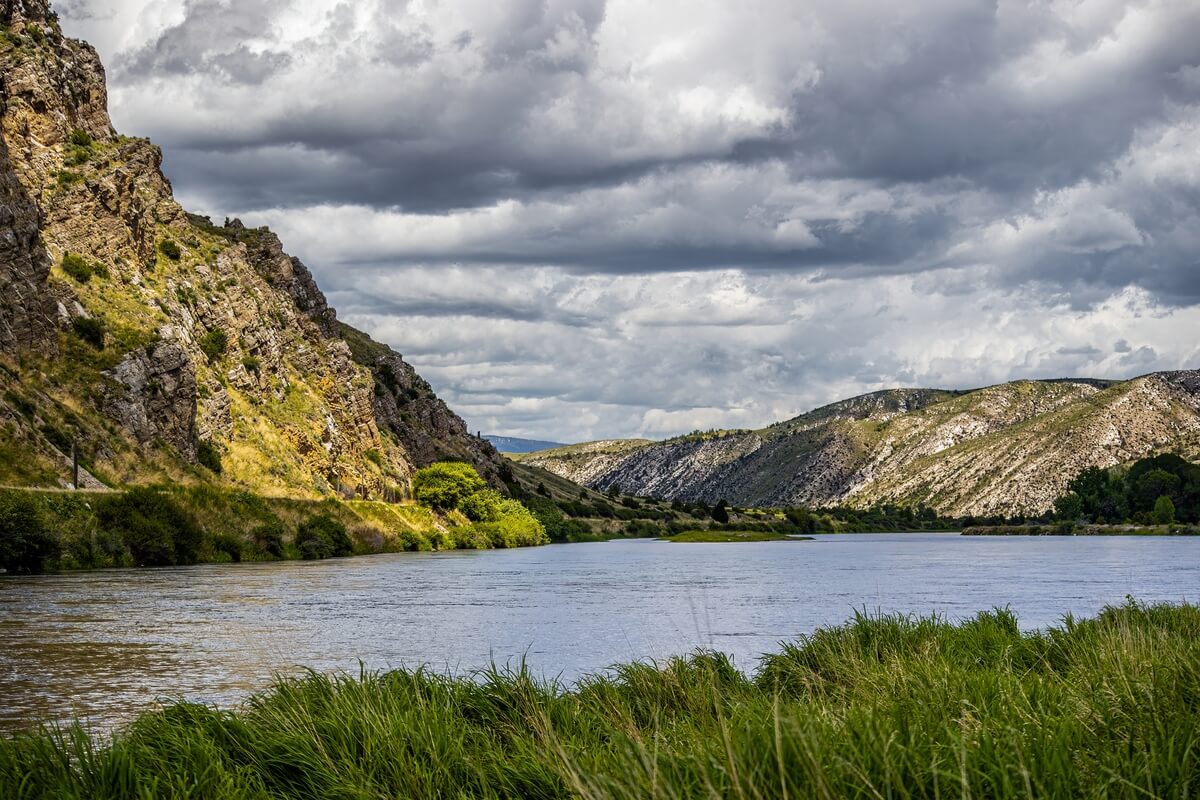 Junction of Waters: Missouri River in Three Forks Montana