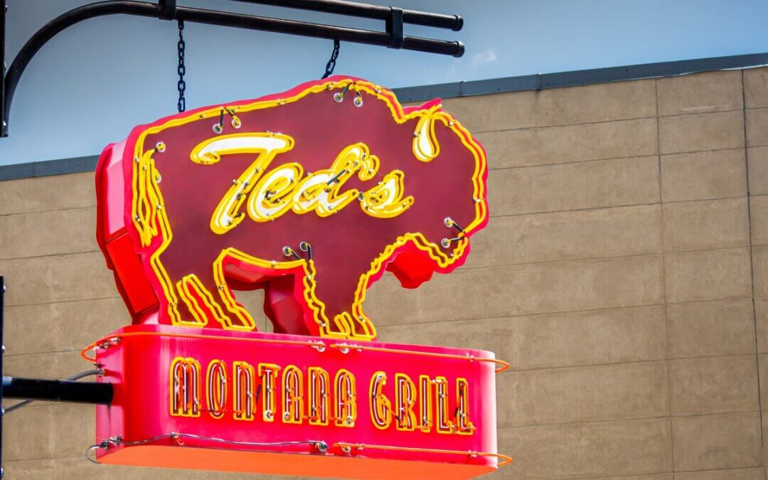 Ted Turner’s Bozeman Restaurant Signage