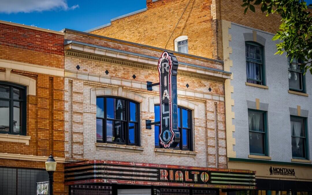 Vintage Vibes: Historic Rialto Signage Bozeman