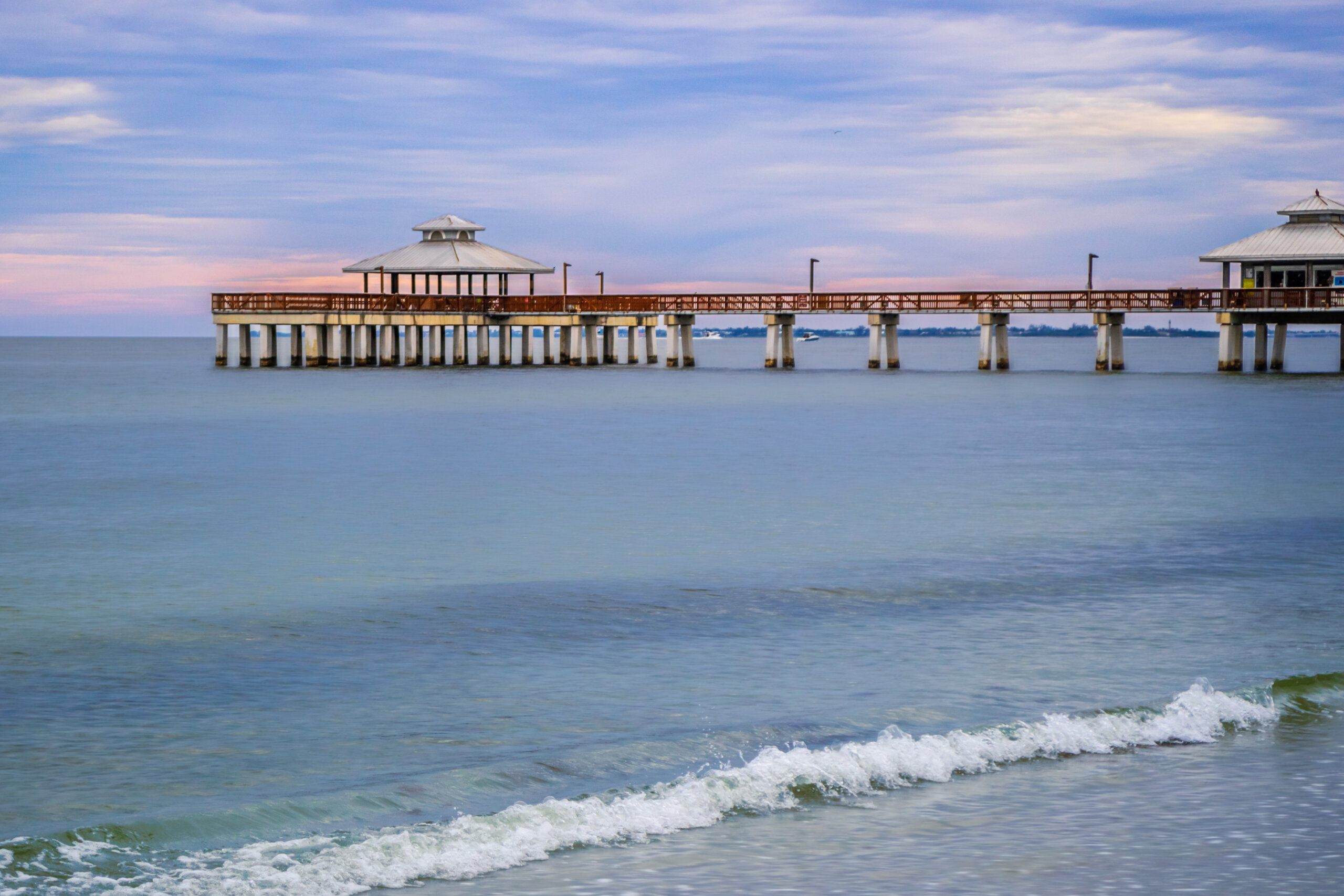 Before The Storm: Old Fishing Pier in Fort Myers Beach