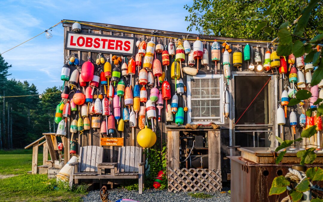 Bar Harbor Buoys: The Happy Clam Shack in Bar Harbor